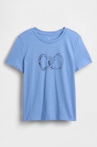 Majica kratkih rukava s printom za djevojčice