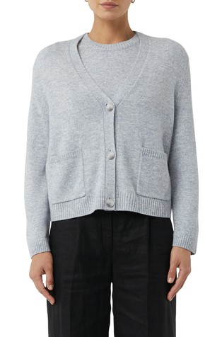 Labav kardigan od mješavine vune