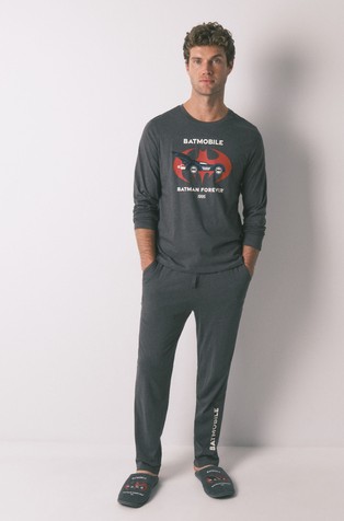 Batman pamučna pidžama dugih rukava