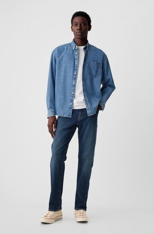 Straight muške jeans hlače