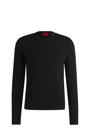 Slim fit pleten pulover od mješavine viskoze