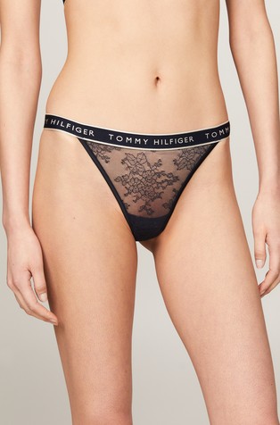 Logo tangice od cvjetne čipke