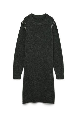 VMSABLE Knit dress with pearls