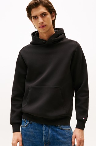 Pulover od mješavine pamuka s kapuljačom