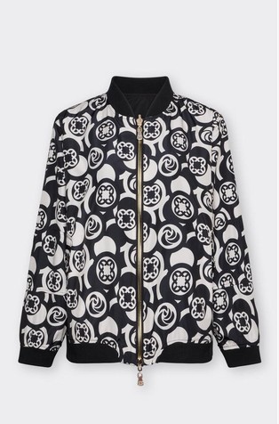 Obostrana bomber jakna od najlona