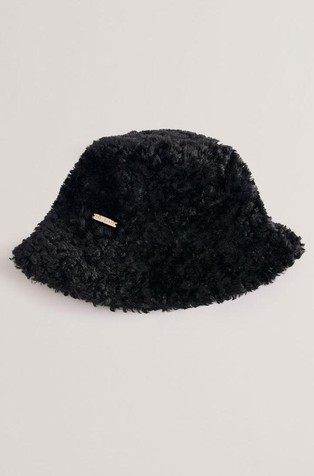 Faux Shearling Bucket Hat