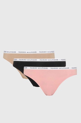 Paket od 3 para gaćica s logo obrubom