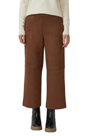Culotte in suede look