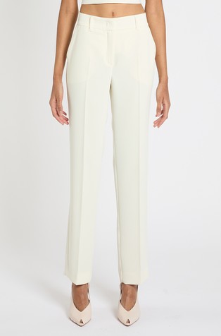 Art. 365 Straight-fit envers satin trousers