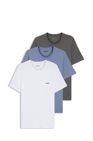 Three-pack of cotton underwear T-shirts