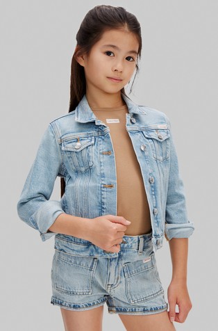 Denim kratke hlače s ispranim izgledom