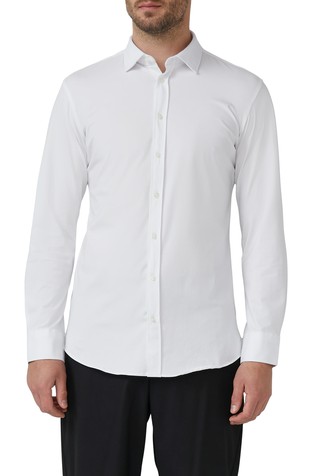 Pripijena košulja od rastezljive pamučne tkanine