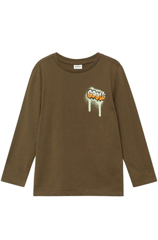 Majica dugih rukava s otiskom straga