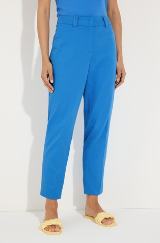 Slim fit hlače od mješavine pamuka