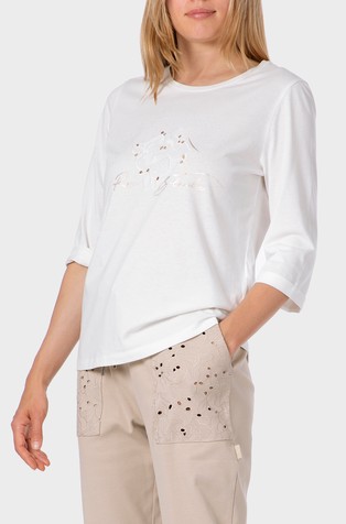 Majica s 3/4 rukavima i vezom