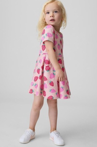 Pamučna haljina za djecu djevojčice