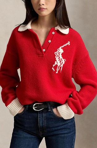 Big Pony vuneni rugby pulover