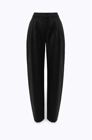 Široke hlače s naborima