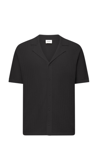 Pletena majica od merceriziranog pamuka s gumbima