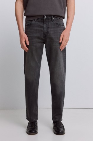 Slim fit jeans hlače s ispranim izgledom