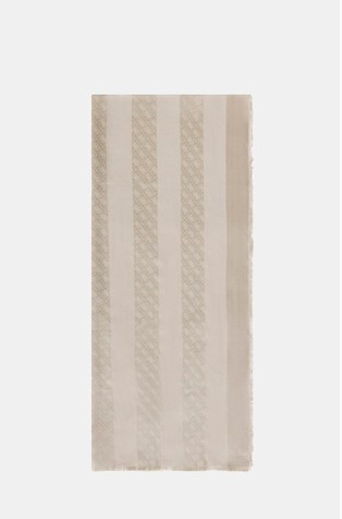 Šal sa žakard uzorkom logotipa