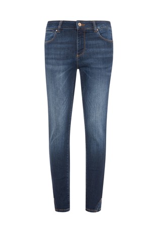 Push-up jeans hlače sa skraćenom dužinom