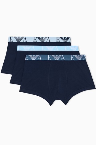Paket od 3 para bokserica s logo obrubom oko struka
