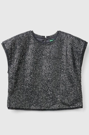 Široka majica sa šljokicama