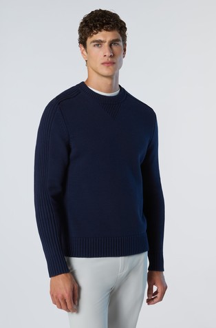 Pleten pulover od pamuka i najlona