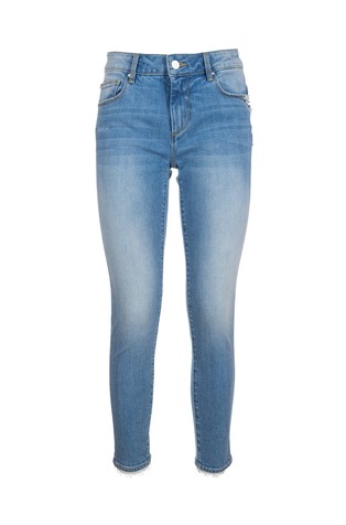 Slim fit jeans hlače s push-up učinkom