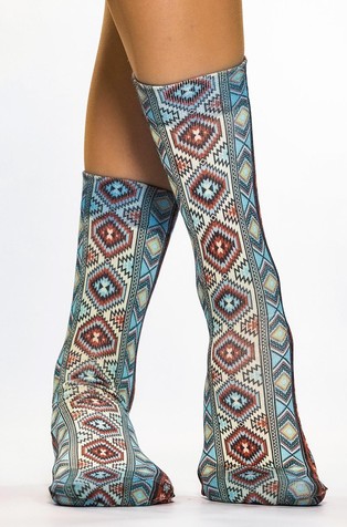 Stencil ženske čarape