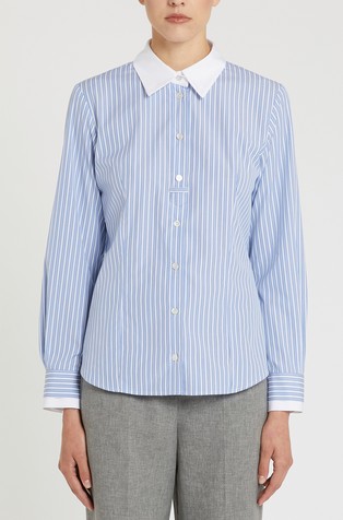 Stripped cotton shirt
