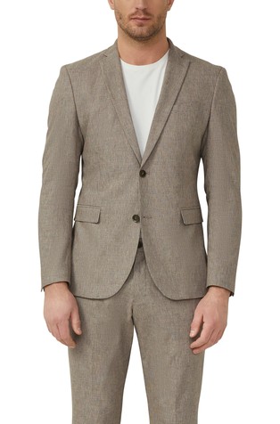 S.o pure jacket in a stretchy cotton and linen blend