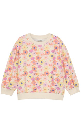 Oversized fit pulover s uzorkom