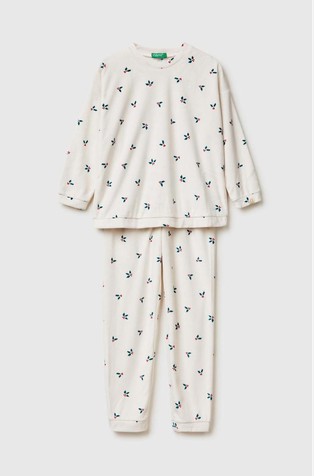 Christmas pyjamas with holly