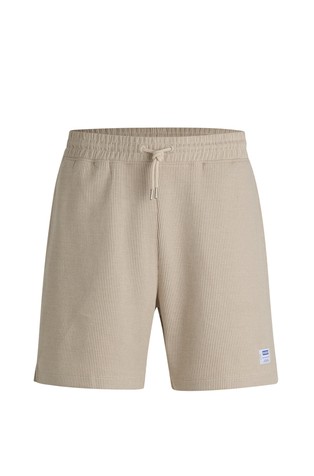 Loose fit kratke hlače s vafl teksturom