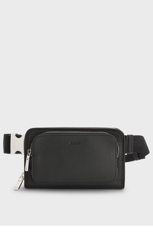 Leather crossbody bag