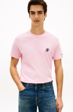Logo Embroidery Jersey T-Shirt
