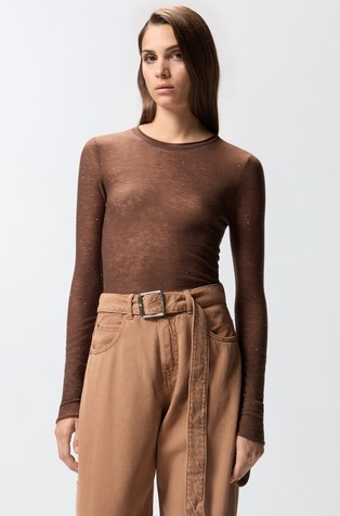 Pleten pulover od mješavine vune