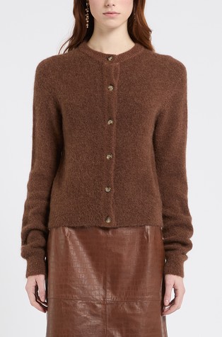 Alpaca blend cardigan