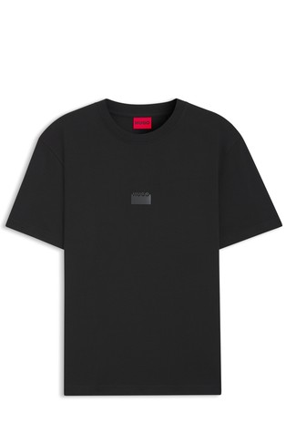 Majica od pamučnog jerseya s otisnutim logotipom sprijeda i straga