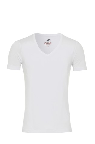 Paket od 2 potkošulje kratkih rukava s V-izrezom