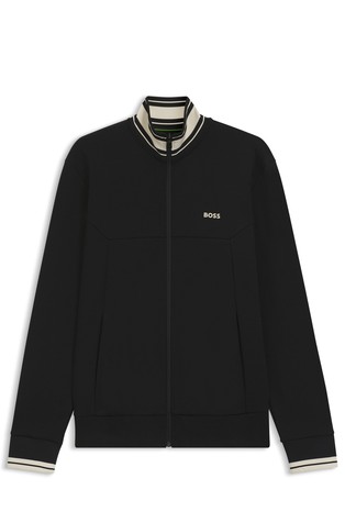 Pulover od mješavine pamuka s kontrastnim obrubima