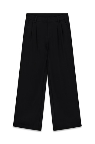 Lightweight twill Palazzo trousers