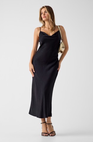 Rhinestones slip dress