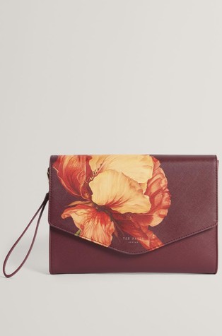 Pismo torbica s otisnutim cvijetom