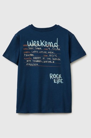 Organic cotton printed T-shirt