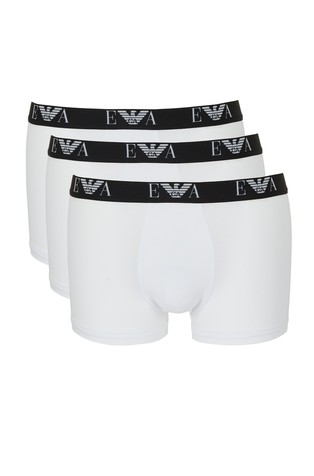 Paket od 3 para bokserica s logo obrubom