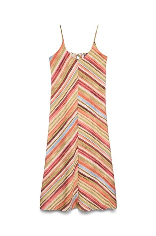 VMVITA haljina s naramenicama i uzorkom