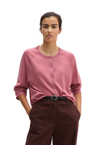 Relaxed fit kardigan od merino vune